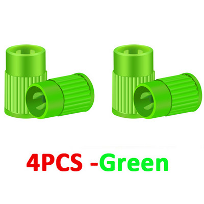 10/20 buc. Capace din plastic pentru tija de supapă a anvelopei, instrument de îndepărtare a miezului de supapă încorporat, capac universal pentru mașini, biciclete și motociclete