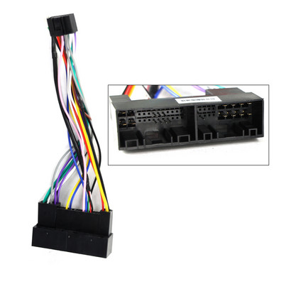 TomoStrong Рамка на таблото за автомобилно радио за KIA Optima K5 2013 2014 2015 Рамка на автомобилния видео панел Захранващ кабел