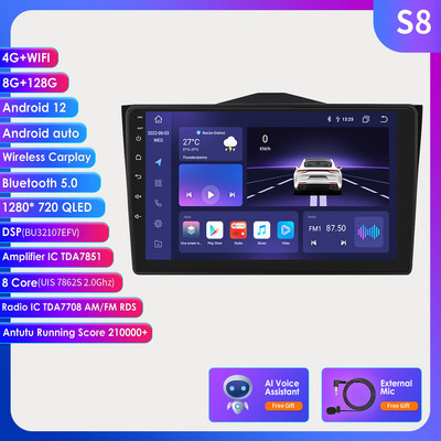 2din Android 12 Car Radio Multimedia Video Player για LADA BA3 Granta 2018 2019 GPS Navigation Stereo 4G WiFi Carplay Autoradio