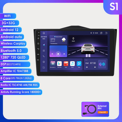 2din Android 12 Car Radio Multimedia Video Player για LADA BA3 Granta 2018 2019 GPS Navigation Stereo 4G WiFi Carplay Autoradio