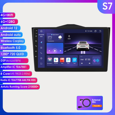 2din Android 12 Car Radio Multimedia Video Player για LADA BA3 Granta 2018 2019 GPS Navigation Stereo 4G WiFi Carplay Autoradio