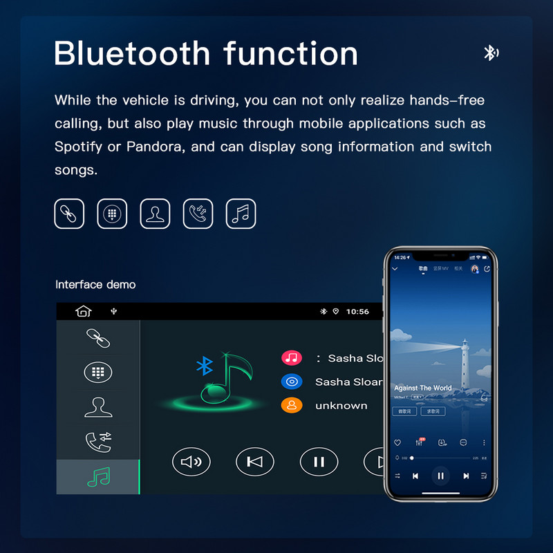 Uckazy 2 Din Radio Auto Android 11 pentru VW PASSAT B5 MK4 MK5 SHARAN Jetta Bora Polo TRANSPORT T5 CITI CHICO Multimedia GPS Stereo