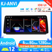 Android 12 Carplay Radio για BMW Σειρά 3 E90 E91 E92 E93 2005-2012 ID8 UI GPS Navi Car Player Multimedia 12,3 Inch System BT