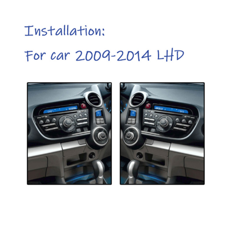 JUSTNAVI IPS Radio Auto pentru Honda Insight LHD RHD 2009-2014 Android 10 Auto Carplay GPS Stereo DSP Video 4G Player Multimedia DVD