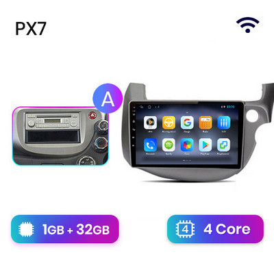 AWESAFE PX9s pentru HONDA FIT JAZZ 2007 - 2013 Android Auto Radio Playere video auto CarPlay Android Auto GPS No 2 din 2din DVD