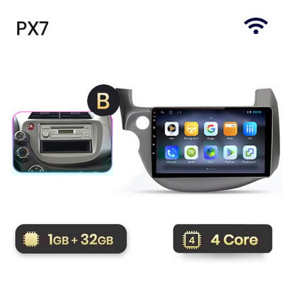AWESAFE PX9s pentru HONDA FIT JAZZ 2007 - 2013 Android Auto Radio Playere video auto CarPlay Android Auto GPS No 2 din 2din DVD