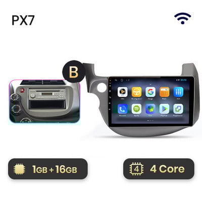 AWESAFE PX9s pentru HONDA FIT JAZZ 2007 - 2013 Android Auto Radio Playere video auto CarPlay Android Auto GPS No 2 din 2din DVD