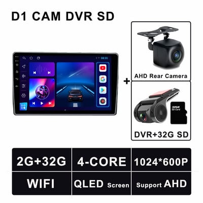 9" Android 11 Автомобилно радио GPS Мултимедия Видео Стерео за Toyota COASTER 2015 Навигационен плейър Поддръжка Bluetooth 4G LTE WIFI DSP