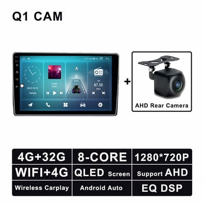 9" Android 11 Автомобилно радио GPS Мултимедия Видео Стерео за Toyota COASTER 2015 Навигационен плейър Поддръжка Bluetooth 4G LTE WIFI DSP