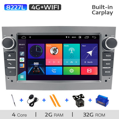 2din Android 11 autostereo Opel Vectra C Zafira B Corsa DC Astra HG Jvivaro Meriva raadio multimeedia GPS-navigatsioonipeaseadme jaoks