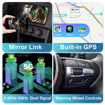 Android 12 για Opel Antara 1 2006 - 2017 Ραδιόφωνο αυτοκινήτου Βίντεο Autoradio Συσκευή αναπαραγωγής πολυμέσων Navigatie IPS Stereo GPS WIFI 4G CARPLAY