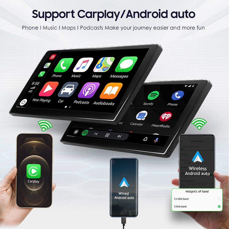 „Octa Core Carplay“ daugialypės terpės vaizdo grotuvas, skirtas „Volkswagen Polo 5 2008-2020 Android 12“, automobilio radijas GPS RDS navigacija 4G LTE BT DSP