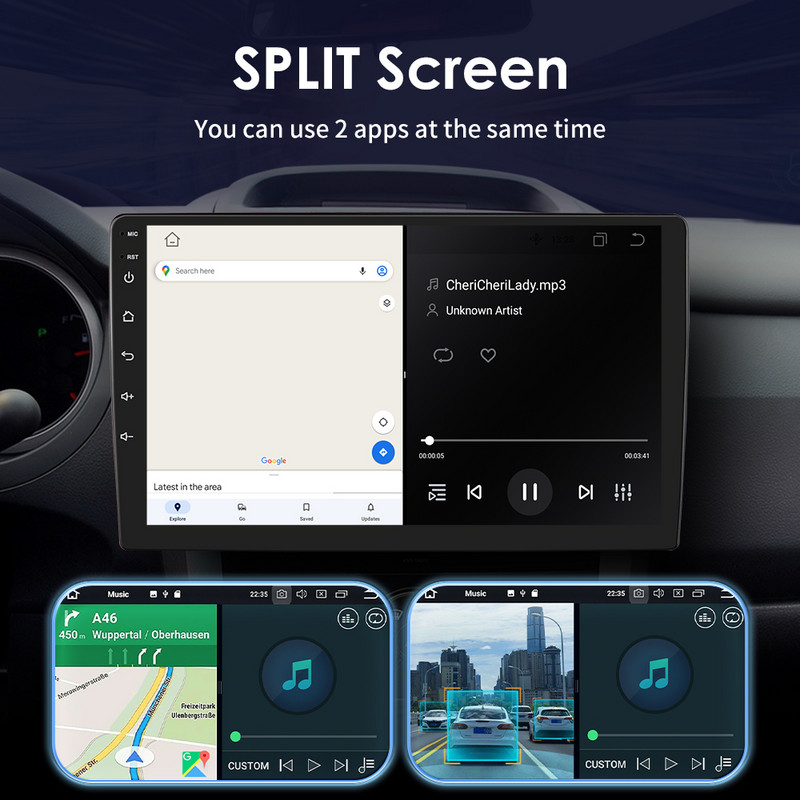 „Octa Core Carplay“ daugialypės terpės vaizdo grotuvas, skirtas „Volkswagen Polo 5 2008-2020 Android 12“, automobilio radijas GPS RDS navigacija 4G LTE BT DSP