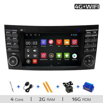 AutoRadio 2 din Android 11 pentru Mercedes Benz Clasa E W211 E200 E220 E300 E350 E240 E280CLSCLASS W219 Unitate principală stereo multimedia