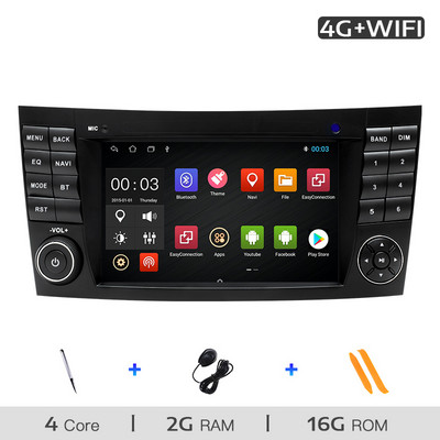 AutoRadio 2 din Android 11 pentru Mercedes Benz Clasa E W211 E200 E220 E300 E350 E240 E280CLSCLASS W219 Unitate principală stereo multimedia