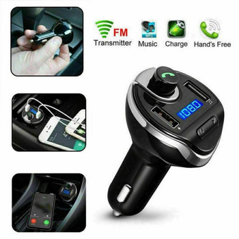 Πομπός FM αυτοκινήτου Συμβατός με Bluetooth Προσαρμογέας ραδιοφώνου FM MP3 Player 3.1A USB Charger Διπλός USB Quick Charger Αξεσουάρ αυτοκινήτου