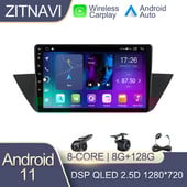 10.1-инчов Android 11 за BMW X1 E84 2009 - 2015 Автомобилно радио 4G плейър Мултимедия Стерео AHD Навигация GPS SWC BT RDS No 2din DSP