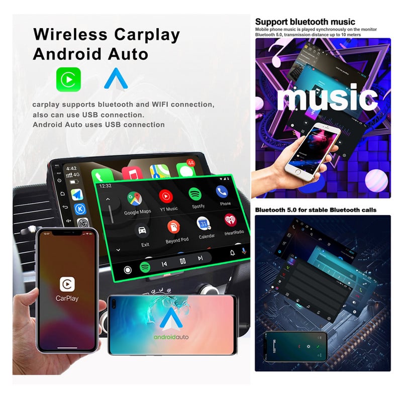 10.1-инчов Android 11 за BMW X1 E84 2009 - 2015 Автомобилно радио 4G плейър Мултимедия Стерео AHD Навигация GPS SWC BT RDS No 2din DSP