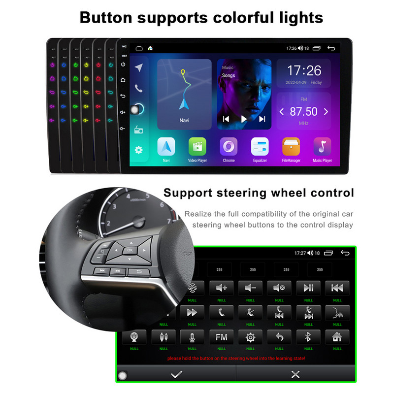 10.1-инчов Android 11 за BMW X1 E84 2009 - 2015 Автомобилно радио 4G плейър Мултимедия Стерео AHD Навигация GPS SWC BT RDS No 2din DSP