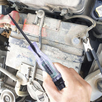 Δοκιμαστής κυκλώματος τάσης φορτηγού αυτοκινήτου DC 3-48 V DC Ψηφιακή οθόνη Long Probe Light Bulb Light Automobile Diagnostic Tools Auto Repair