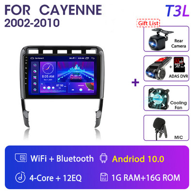 Develuck pentru Porsche Cayenne 2002-2010 Android 11 Radio auto Multimedia Player video Navigație GPS Carplay stereo DVD difuzoare