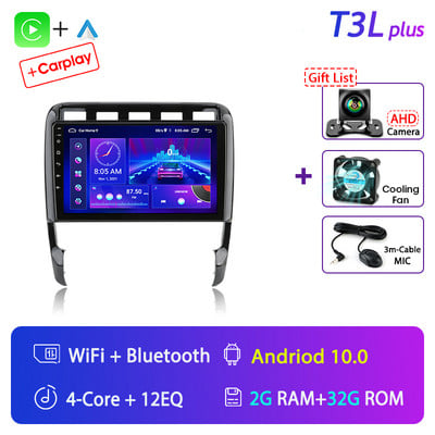 Develuck pentru Porsche Cayenne 2002-2010 Android 11 Radio auto Multimedia Player video Navigație GPS Carplay stereo DVD difuzoare