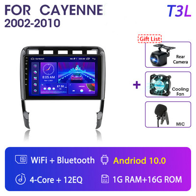 Develuck pentru Porsche Cayenne 2002-2010 Android 11 Radio auto Multimedia Player video Navigație GPS Carplay stereo DVD difuzoare