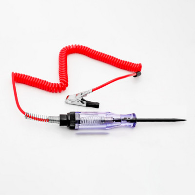 6V-24V automobilių grandinės įtampos testeris universalus bandymo rašiklis automobilinis sunkvežimis motociklas nuolatinės srovės grandinės testeris automobilio tikrinimo įrankis