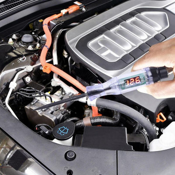 Υψηλής ποιότητας Auto 3-48 V DC DC Δοκιμή κυκλώματος τάσης φορτηγού αυτοκινήτου Δοκιμή αυτοκινήτου Long Probe Pen Light Bulb Automobile