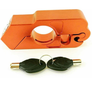 Universalus motociklo vairo saugos užraktas paspirtukas stabdys droselio rankena Apsauga nuo vagystės Apsaugos spynos aliuminio lydinio