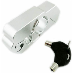 Universalus motociklo vairo saugos užraktas paspirtukas stabdys droselio rankena Apsauga nuo vagystės Apsaugos spynos aliuminio lydinio