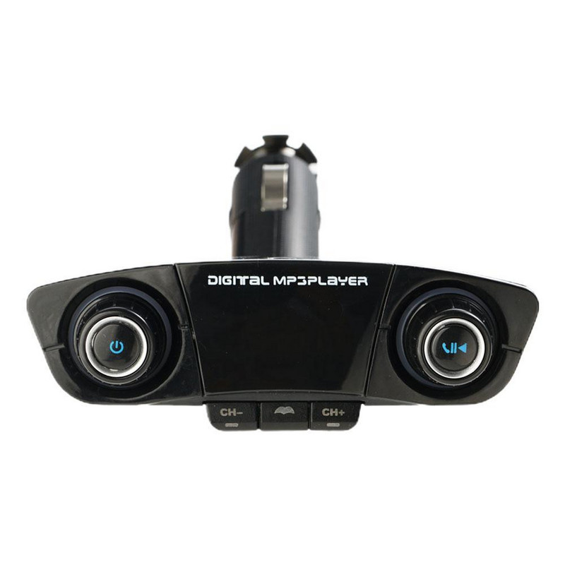 Maitinimas IŠJUNGTAS Bluetooth 5.0 FM siųstuvo moduliatorius laisvų rankų įrangos automobilinis rinkinys TF USB muzikos AUX garso MP3 grotuvas