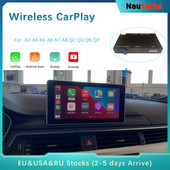 Vezeték nélküli Apple CarPlay Android Auto interfész Audi A3 A4 A5 A6 A7 A8 Q3 Q5 Q7-hez, Mirror Link AirPlay Car Play funkciókkal