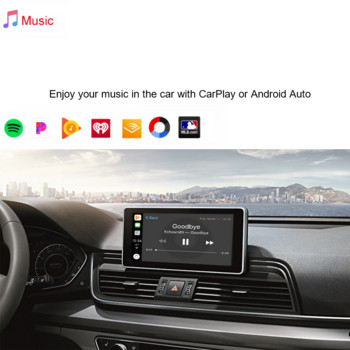 Безжичен Apple CarPlay Android Auto интерфейс за Audi A3 A4 A5 A6 A7 A8 Q3 Q5 Q7, с Mirror Link AirPlay Car Play Functions