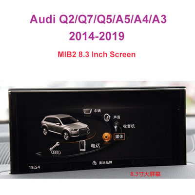 Vezeték nélküli Apple CarPlay Android Auto interfész Audi A3 A4 A5 A6 A7 A8 Q3 Q5 Q7-hez, Mirror Link AirPlay Car Play funkciókkal