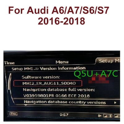 Vezeték nélküli Apple CarPlay Android Auto interfész Audi A3 A4 A5 A6 A7 A8 Q3 Q5 Q7-hez, Mirror Link AirPlay Car Play funkciókkal