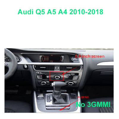 Vezeték nélküli Apple CarPlay Android Auto interfész Audi A3 A4 A5 A6 A7 A8 Q3 Q5 Q7-hez, Mirror Link AirPlay Car Play funkciókkal