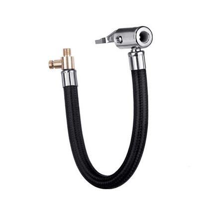 Autorehvi täitevooliku jaoks Täispuhutav õhupumba pikendustoru adapter Keerduv rehviühendus lukustusõhupadrun Auto remonditööriist