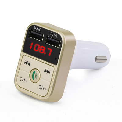 FM трансмитери LCD MP3 плейър USB зарядно USB Bluetooth адаптер за кола Безжичен Bluetooth FM трансмитер Безплатна доставка на артикули