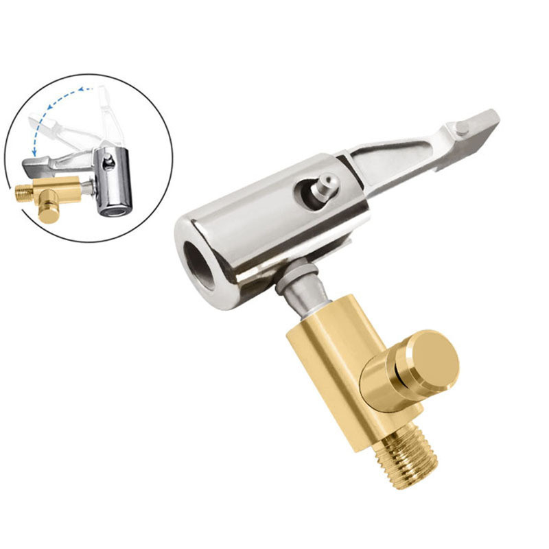 Zračna pumpa za napuhavanje automobilskih guma, stezna glava, kompresor, prijenosna pumpa za napuhavanje guma s konektorom za ispuštanje zraka za crijevo, alati za popravak guma