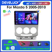 2 Din Android 11 auto radio multimedijski video player za MAZDA 5 Mazda5 2005-2010 Navigacija GPS 4G+WIFI Carplay glavna jedinica Stereo