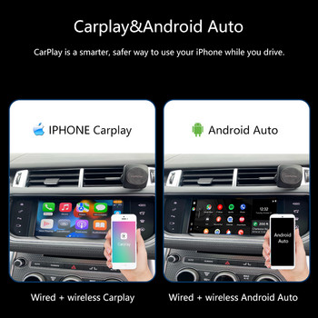 Για Apple Wireless Carplay Για Land Rover/Jaguar/Range Rover/Evoque/Discovery Android Auto Ai Box Multimedia USB Navigation DSP