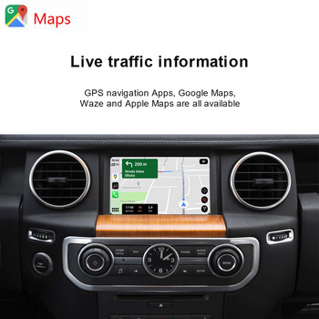 За Apple Wireless Carplay За Land Rover/Jaguar/Range Rover/Evoque/Discovery Android Auto Ai Box Мултимедия USB Навигация DSP