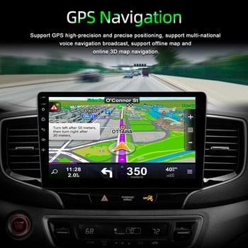 X-REAKO 1 Din 10.1\'\' Andriod 11 Автомобилен мултимедиен плейър GPS навигация Bluetooth Car Audio Wifi USB FM Mirror Link HD радио за кола