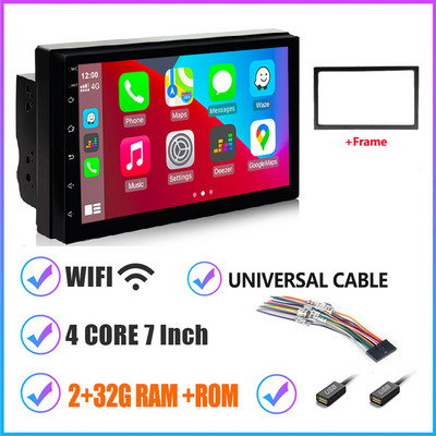 GRANDnavi 2 Din Android auto radio GPS multimedijski video player 2.5D navigacija Bluetooth auto radio za VW Toyota Nissan Hyundai