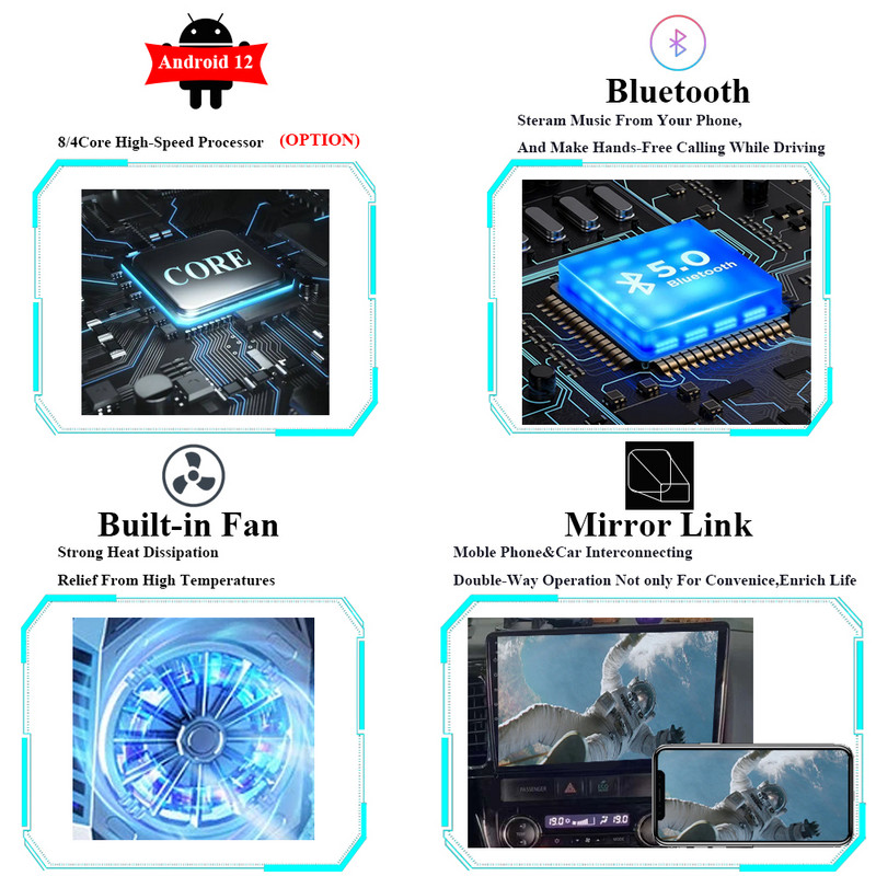 360 Kamera Android 12 Auto Radio Za Mazdu 6 2004 - 2015 Autoradio Multimedijski Video Player GPS BT WIFI+4G Monitor Carplay Stereo
