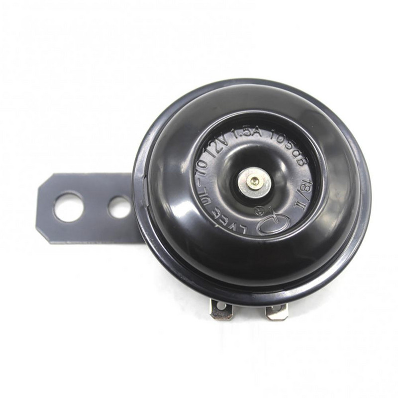 12V 1.5A 105db Komplet električne sirene za motocikle Vodootporni okrugli glasni zvučnici za sirene za skuter, moped Dirt Bike ATV dijelovi motocikla