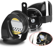 DERI Univerzalna motociklistička sirena 110dB 12V DC Automobilski čamac Vodootporna puževa zračna sirena za automobile Kamion Motociklistička oprema