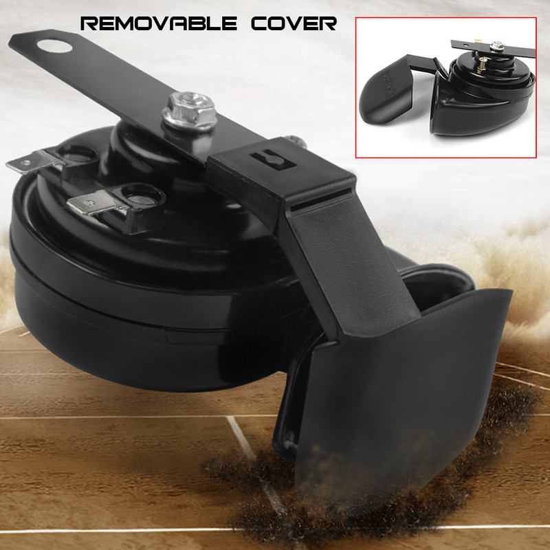 DERI Univerzalna motociklistička sirena 110dB 12V DC Automobilski čamac Vodootporna puževa zračna sirena za automobile Kamion Motociklistička oprema