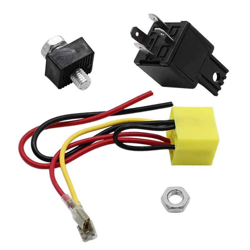 Univerzalni relej za električnu sirenu za motocikle 12V 125db Vodootporan, super glasna sirena, zvučnici za skuter, moped, motocikl, ATV